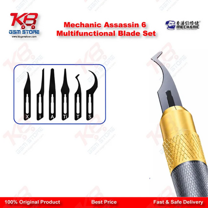 Mechanic Assassin 6 Multifunctional Blade Set - IC Degumming