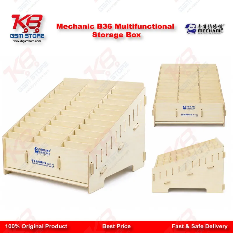 MECHANIC B36 Multifunctional Storage Box for Mobile Repair Screws, ICs & Small Components