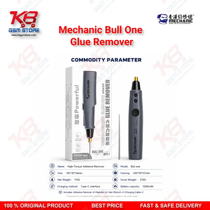 MECHANIC Bull One Electric Glue Remover – High Torque OCA Screen Adhesive Removal Tool