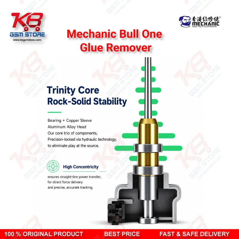 MECHANIC Bull One Electric Glue Remover – High Torque OCA Screen Adhesive Removal Tool