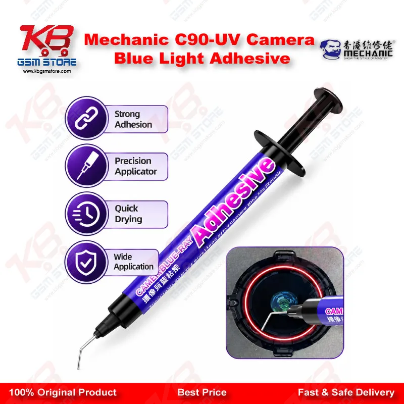 Mechanic C90-UV Camera Blue Light Adhesive