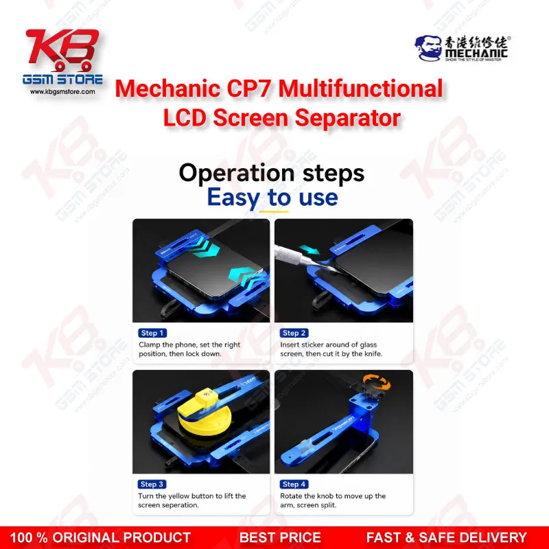 Mechanic CP7 Multifunctional Heating-Free Universal LCD Screen Separator