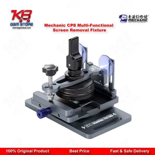 Mechanic CP8 Multi-Functional Screen Removal Fixture with Side-Hanging Suction Cup for Mobile Phone LCD & Back Cover Separation