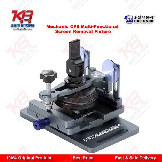 Mechanic CP8 Multi-Functional Screen Removal Fixture with Side-Hanging Suction Cup for Mobile Phone LCD & Back Cover Separation