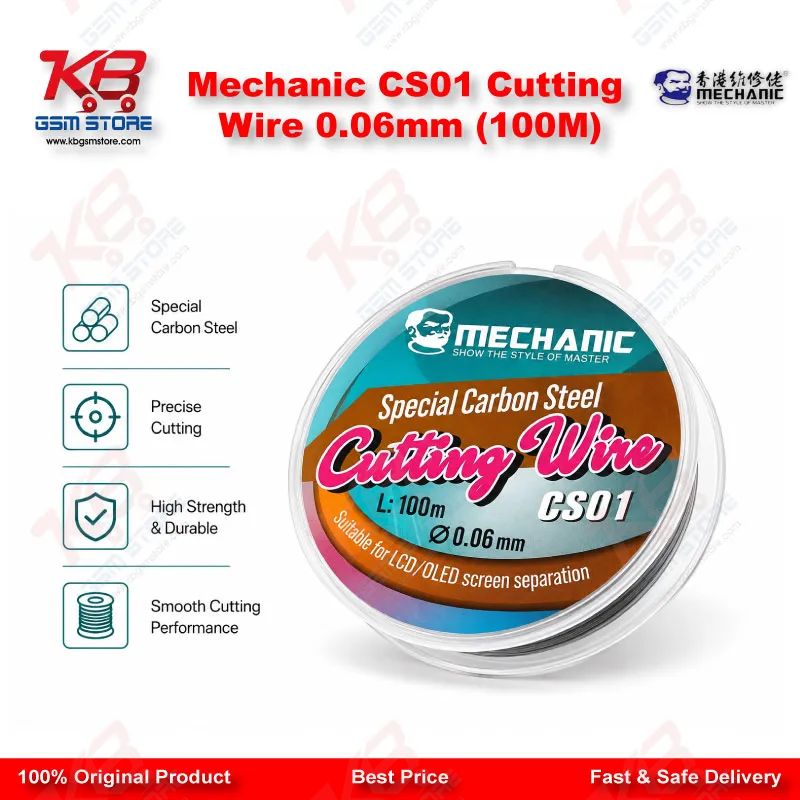 Mechanic CS01 Cutting Wire 0.06mm (100M)