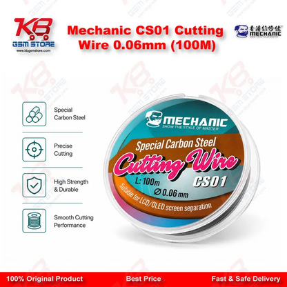 Mechanic CS01 Cutting Wire 0.06mm (100M)
