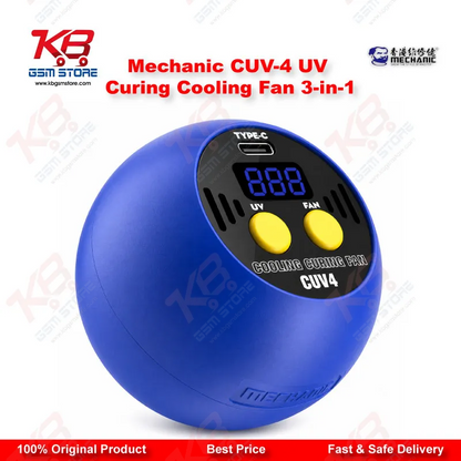 Mechanic CUV-4 UV Curing Cooling Fan 3-in-1 for Mobile Phone PCB Repair | KB GSM Store Pakistan
