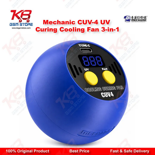Mechanic CUV-4 UV Curing Cooling Fan 3-in-1 for Mobile Phone PCB Repair | KB GSM Store Pakistan