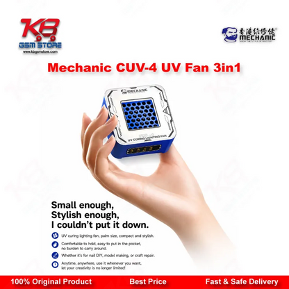 Mechanic CUV-4 UV Curing Cooling Fan 3-in-1 for Mobile Phone PCB Repair | KB GSM Store Pakistan
