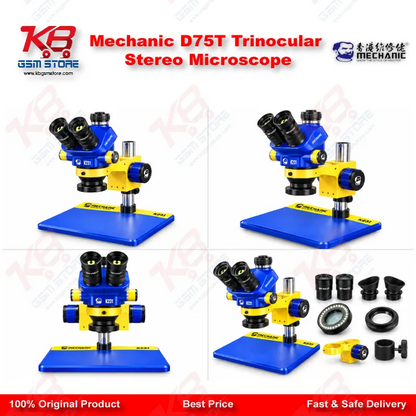 Mechanic D75T Trinocular Stereo Microscope