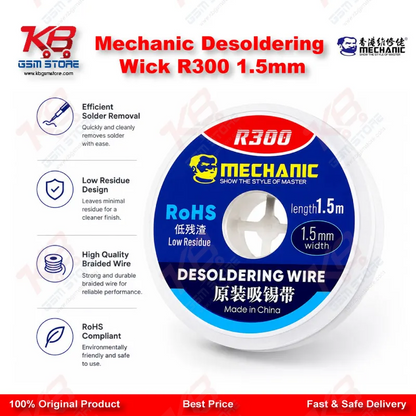 Mechanic Desoldering Wick R300 1.5mm