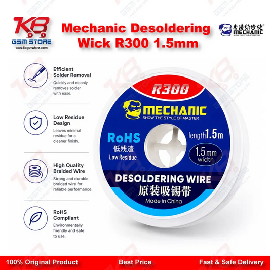 Mechanic Desoldering Wick R300 1.5mm