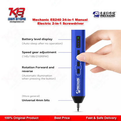 Mechanic ES240 24-in-1 Manual & Electric 2-in-1 Precision Screwdriver Set