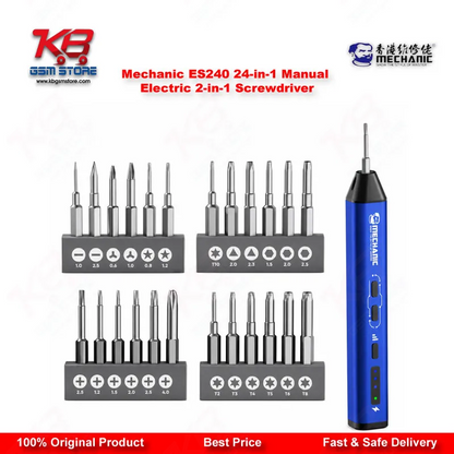 Mechanic ES240 24-in-1 Manual & Electric 2-in-1 Precision Screwdriver Set