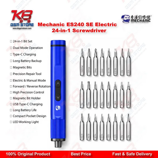 Mechanic ES240 SE Electric 24-in-1 Screwdriver Set – Precision Repair Kit