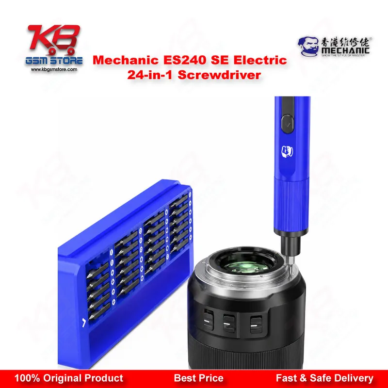 Mechanic ES240 SE Electric 24-in-1 Screwdriver Set – Precision Repair Kit