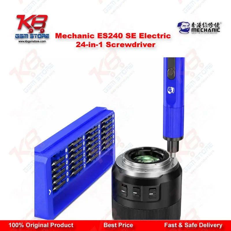 Mechanic ES240 SE Electric 24-in-1 Screwdriver Set – Precision Repair Kit