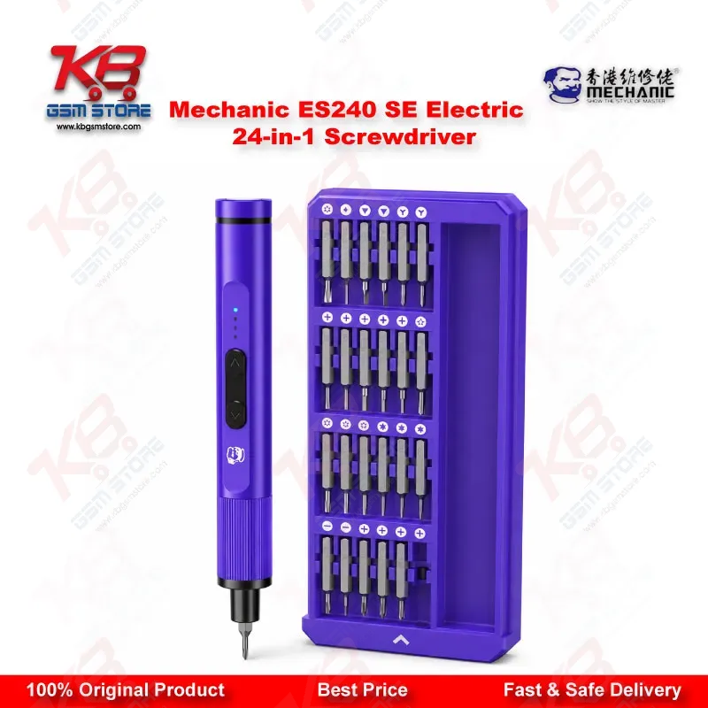 Mechanic ES240 SE Electric 24-in-1 Screwdriver Set – Precision Repair Kit