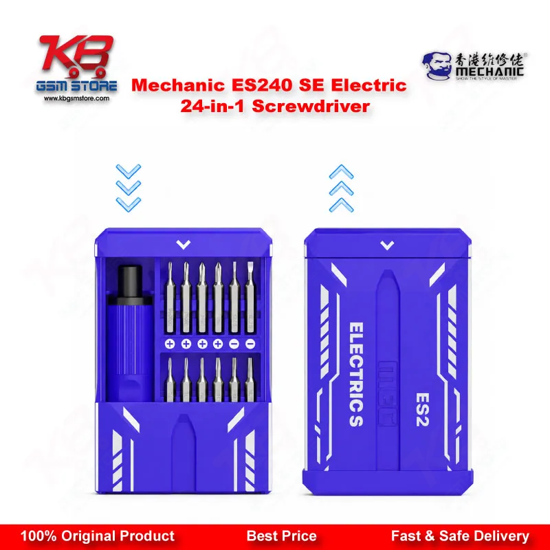 Mechanic ES240 SE Electric 24-in-1 Screwdriver Set – Precision Repair Kit