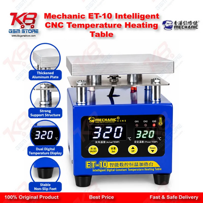Mechanic ET-10 Intelligent CNC Temperature Heating Table