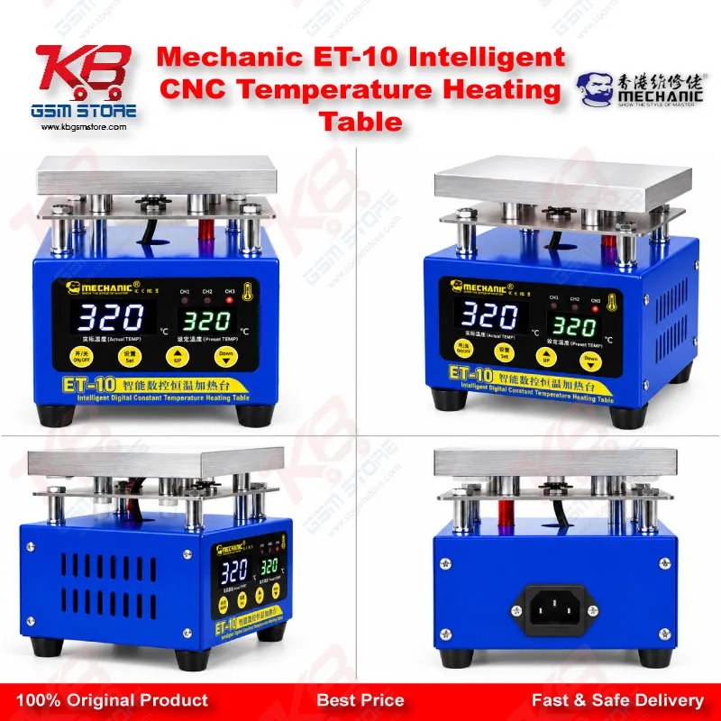 Mechanic ET-10 Intelligent CNC Temperature Heating Table