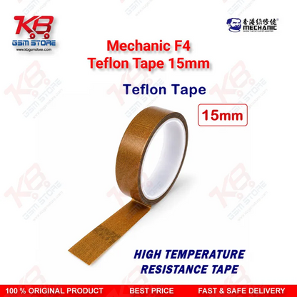 MECHANIC F4 Teflon Tape 15mm – Heat Resistant PTFE Tape for Mobile PCB Repair