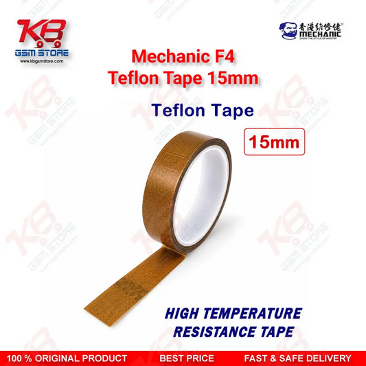 MECHANIC F4 Teflon Tape 15mm – Heat Resistant PTFE Tape for Mobile PCB Repair