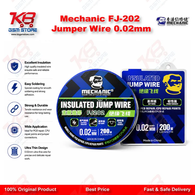Mechanic FJ-202 Jumper Wire 0.02mm