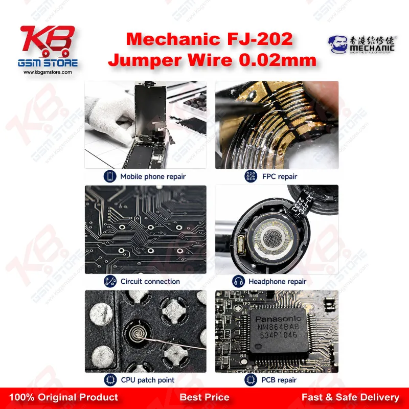 Mechanic FJ-202 Jumper Wire 0.02mm