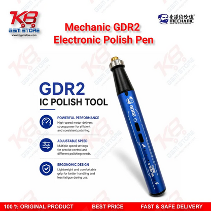 Mechanic GDR2 Electric IC Polishing Pen – 37000RPM Motherboard Grinding Tool