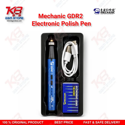 Mechanic GDR2 Electric IC Polishing Pen – 37000RPM Motherboard Grinding Tool