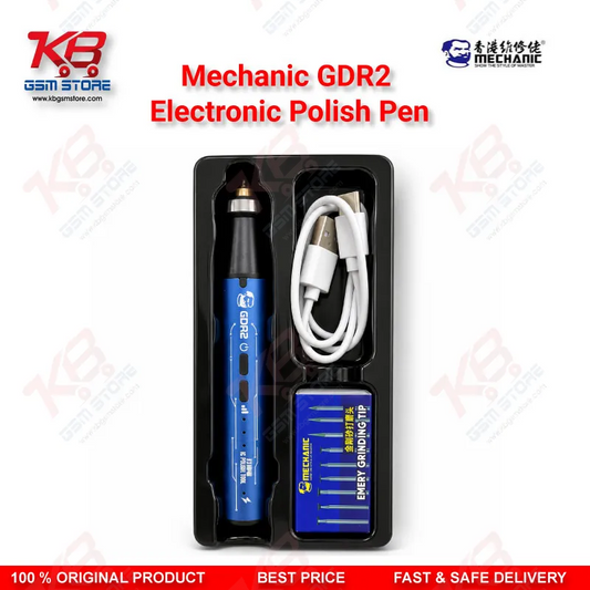 Mechanic GDR2 Electric IC Polishing Pen – 37000RPM Motherboard Grinding Tool