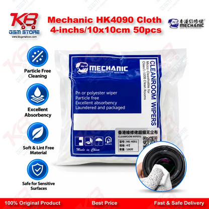 Mechanic HK4090 Cloth 4-inchs/10x10cm 50pcs