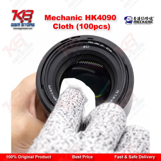 Mechanic HK4090 Anti-Static Dust-Free Cleaning Cloth – 100 Pcs (10x10cm)