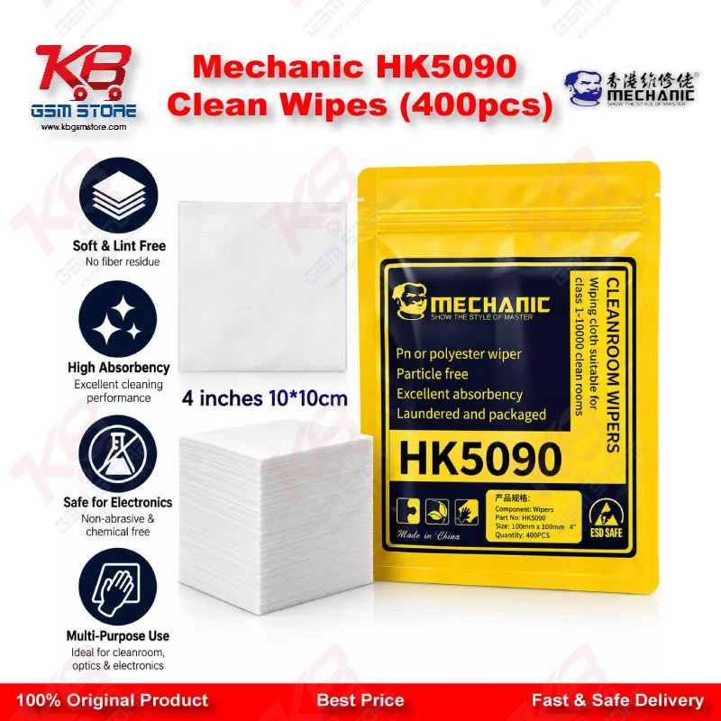Mechanic HK5090 Clean Wipes (400pcs)