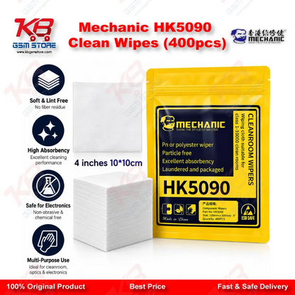 Mechanic HK5090 Clean Wipes (400pcs)