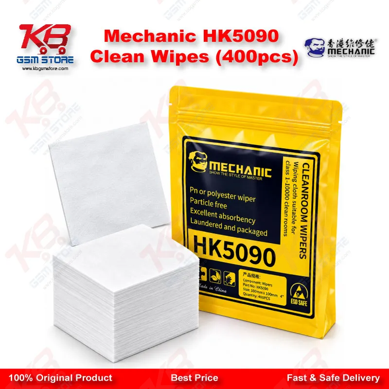 Mechanic HK5090 Clean Wipes (400pcs)
