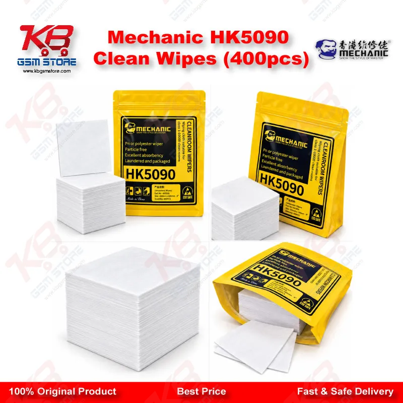 Mechanic HK5090 Clean Wipes (400pcs)