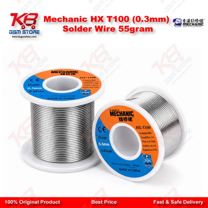 Mechanic HX T100 (0.3mm) Solder Wire 55gram