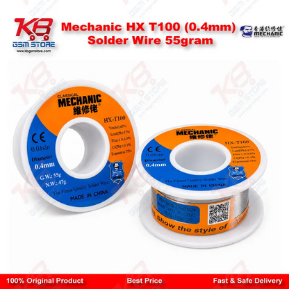 Mechanic HX T100 (0.4mm) Solder Wire 55gram