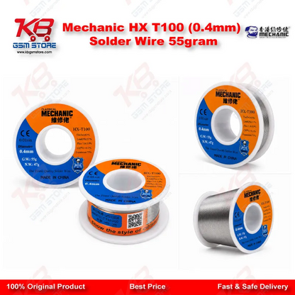 Mechanic HX T100 (0.4mm) Solder Wire 55gram
