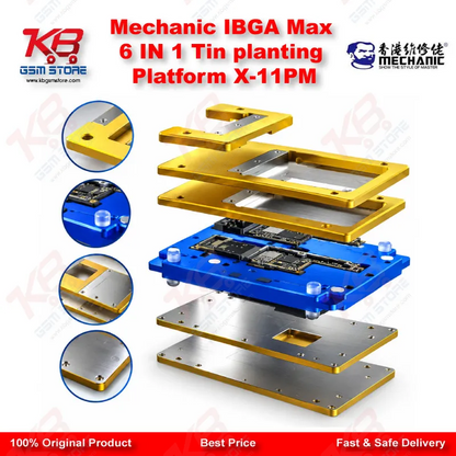 Mechanic IBGA Max 6 IN 1 Tin planting Platform X-11PM