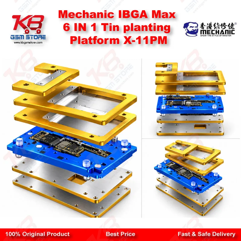 Mechanic IBGA Max 6 IN 1 Tin planting Platform X-11PM