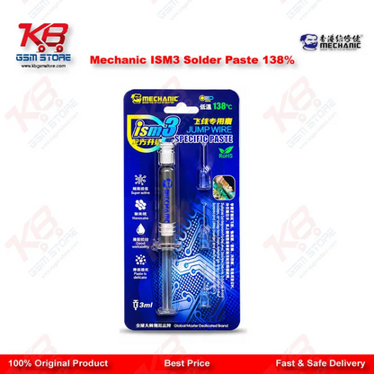 Mechanic ISM3 Solder Paste 138% Jumper Wire Paste 3ml