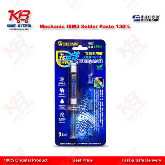 Mechanic ISM3 Solder Paste 138% Jumper Wire Paste 3ml