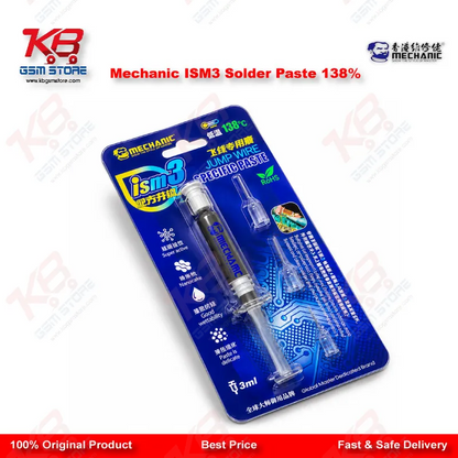 Mechanic ISM3 Solder Paste 138% Jumper Wire Paste 3ml