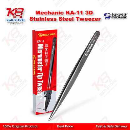 Mechanic KA-11 3D Stainless Steel Tweezer