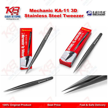 Mechanic KA-11 3D Stainless Steel Tweezer
