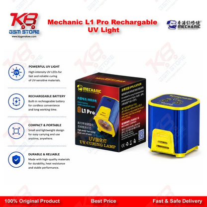 Mechanic L1 Pro Rechargable UV Light