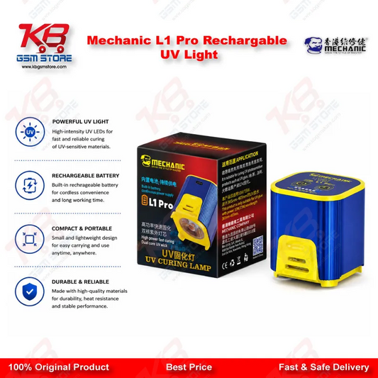 Mechanic L1 Pro Rechargable UV Light
